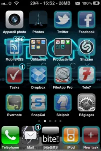 change_keyboard-homescreen iphone homescreen