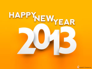 Happy New Year 2013!