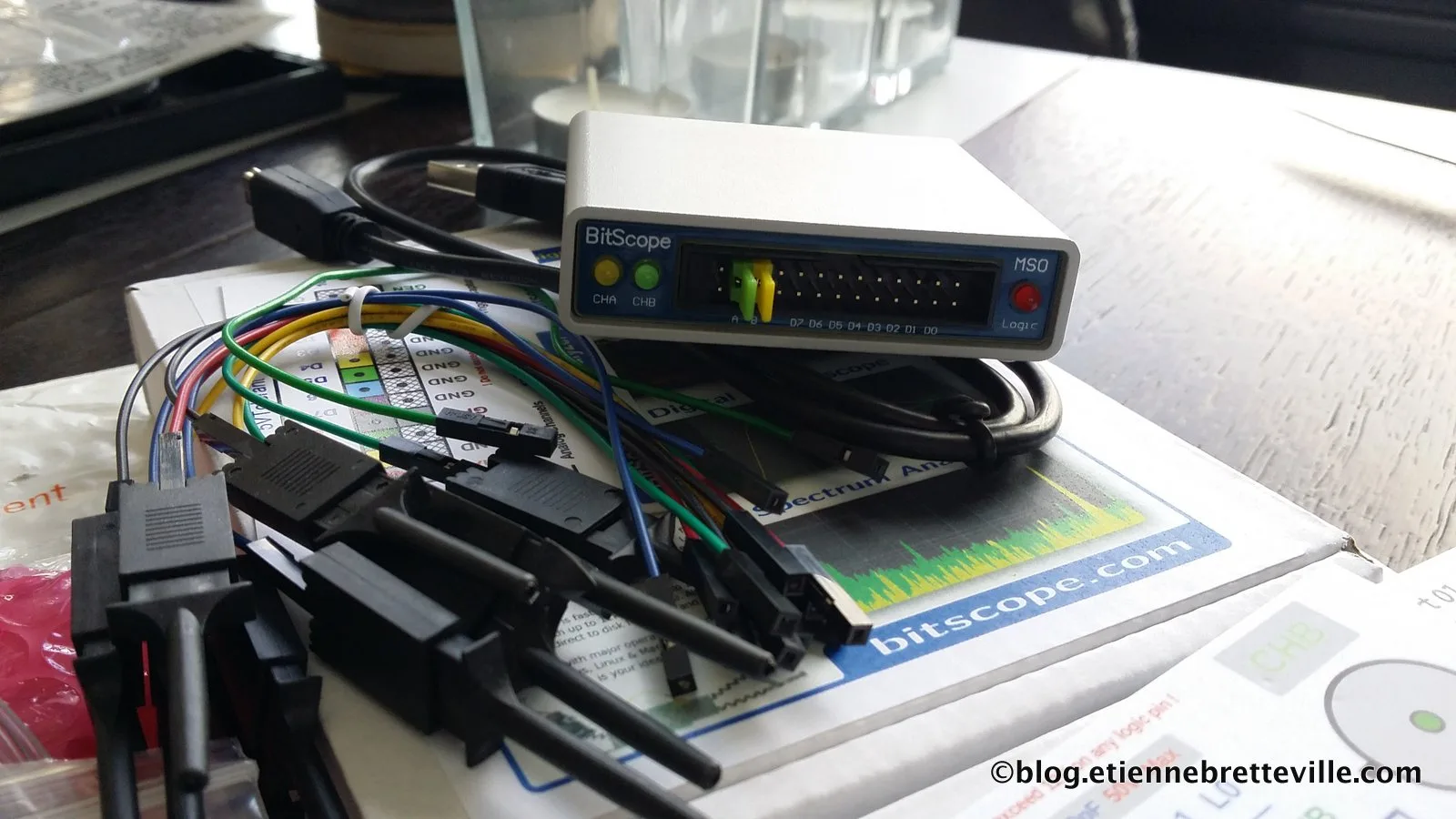 Bitscope mini BS10 | Premiers essais